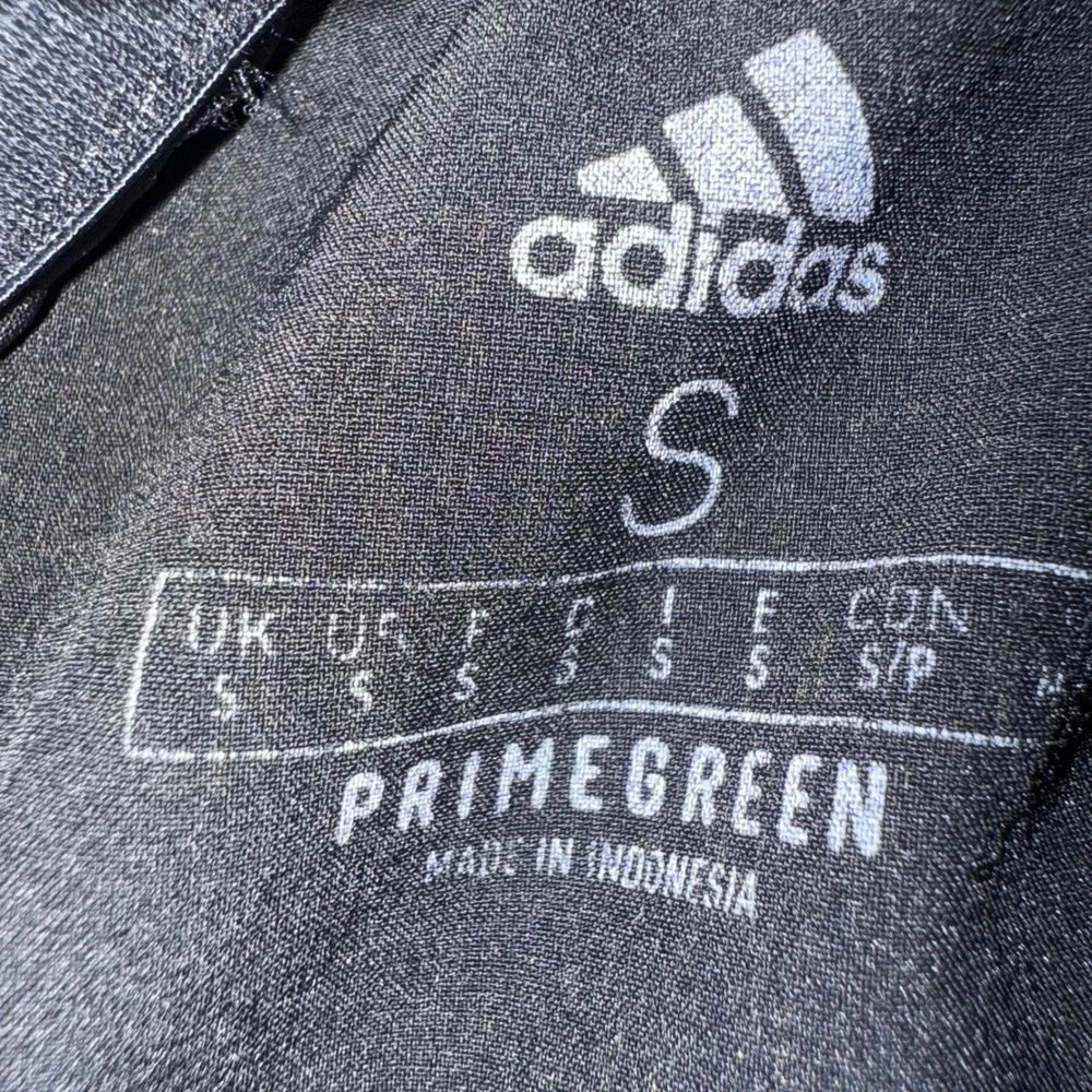 Adidas Short Sleeve Hoodie Black Training Sports Pullover GL4800 Mens Small EUC